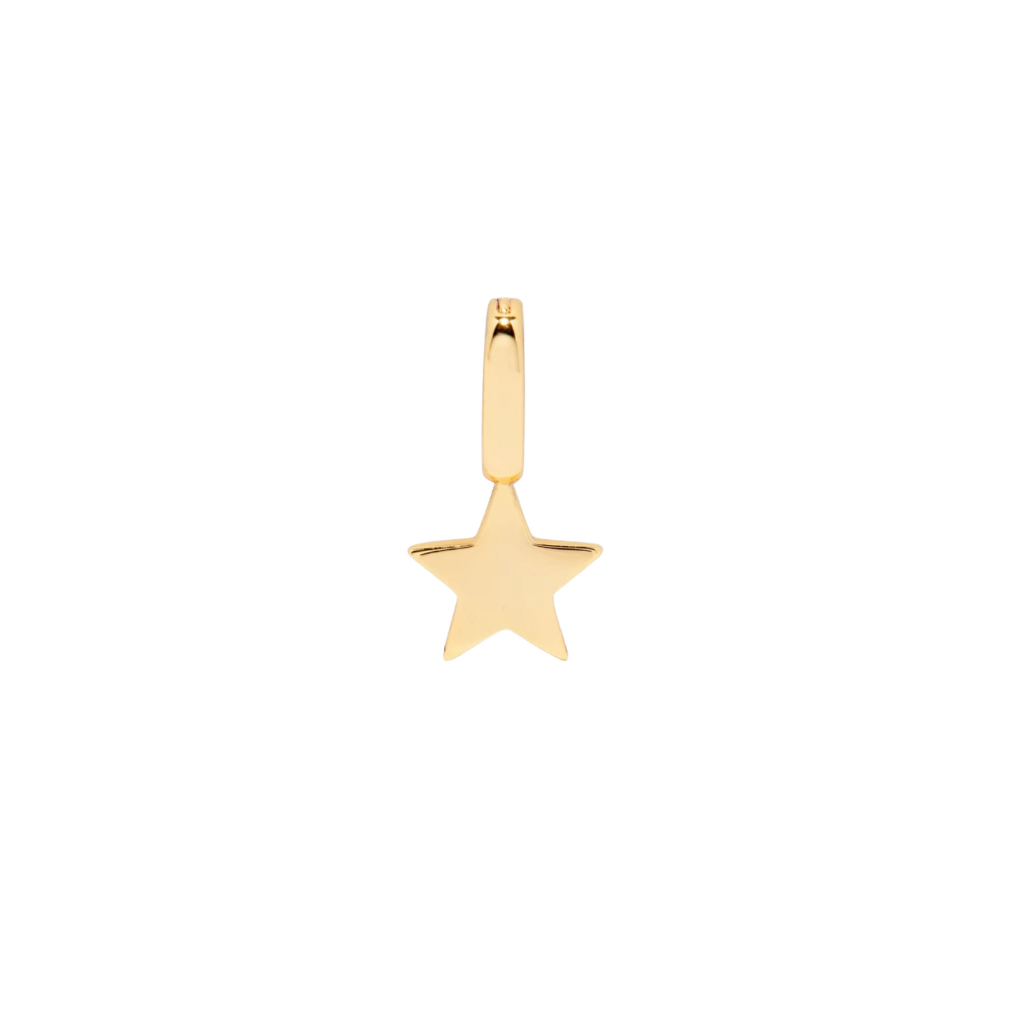 Gold Star Charm