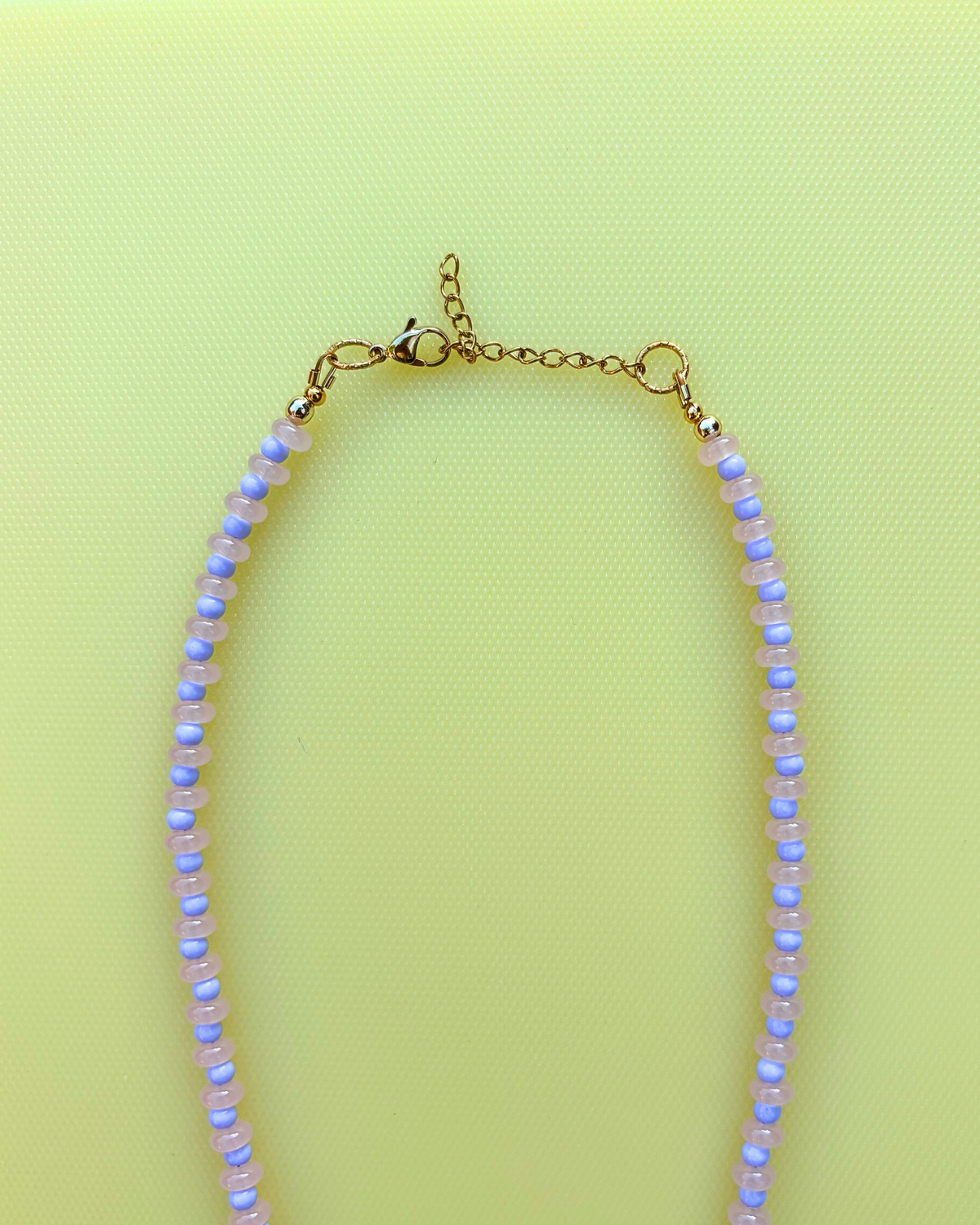 Pink Bellini Beaded Necklace