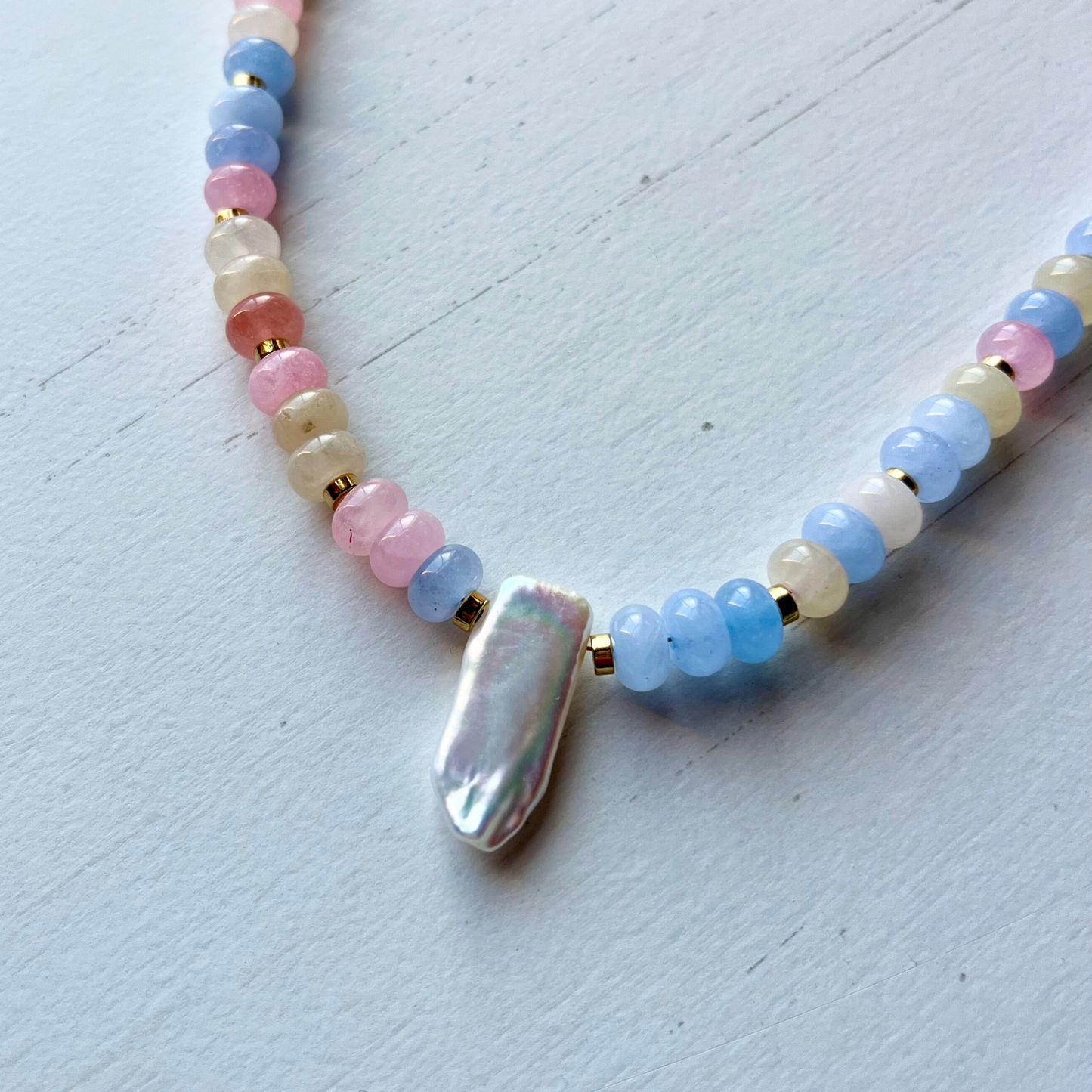 Dolce Glass Bead Necklace