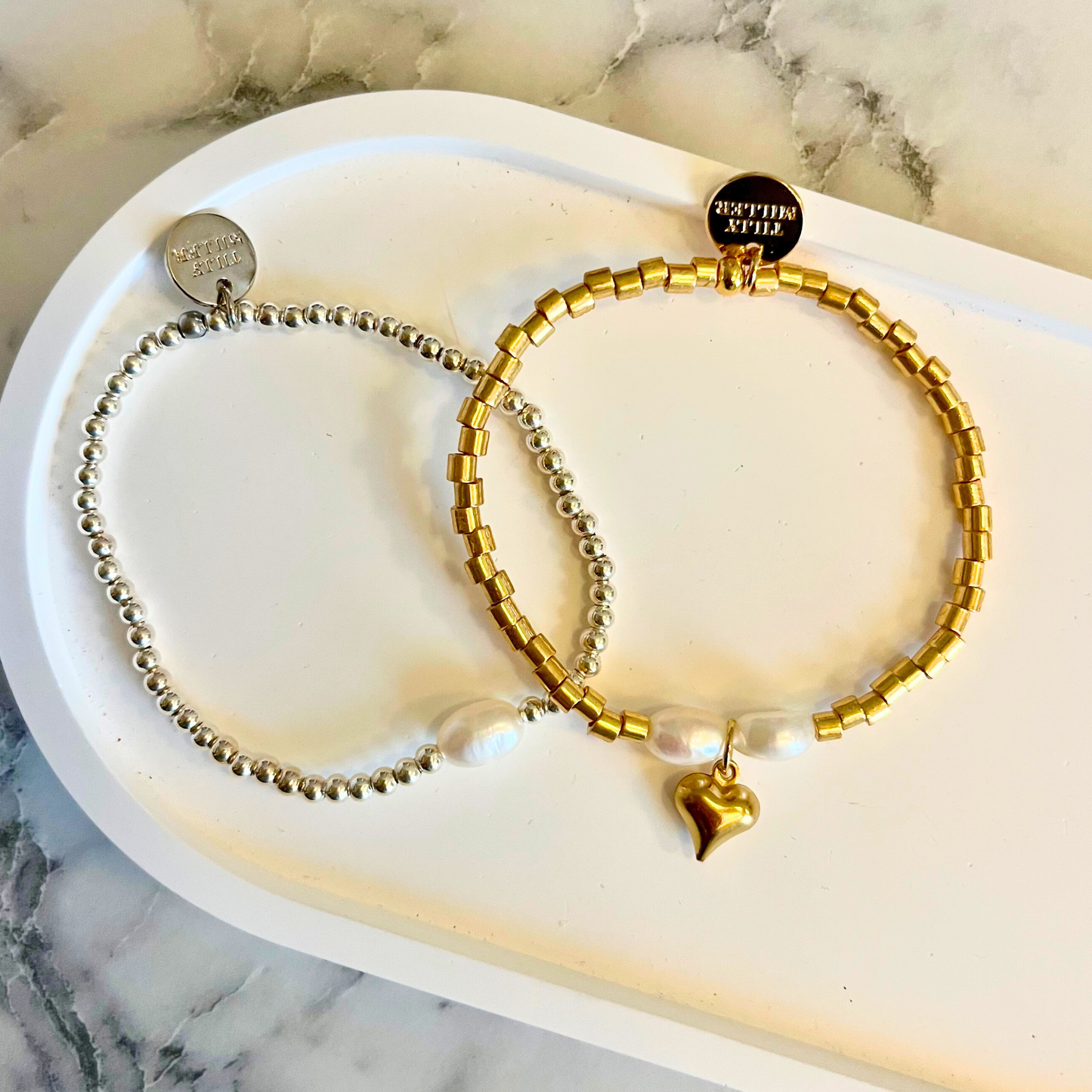 'Santa Baby' Gold Bracelet