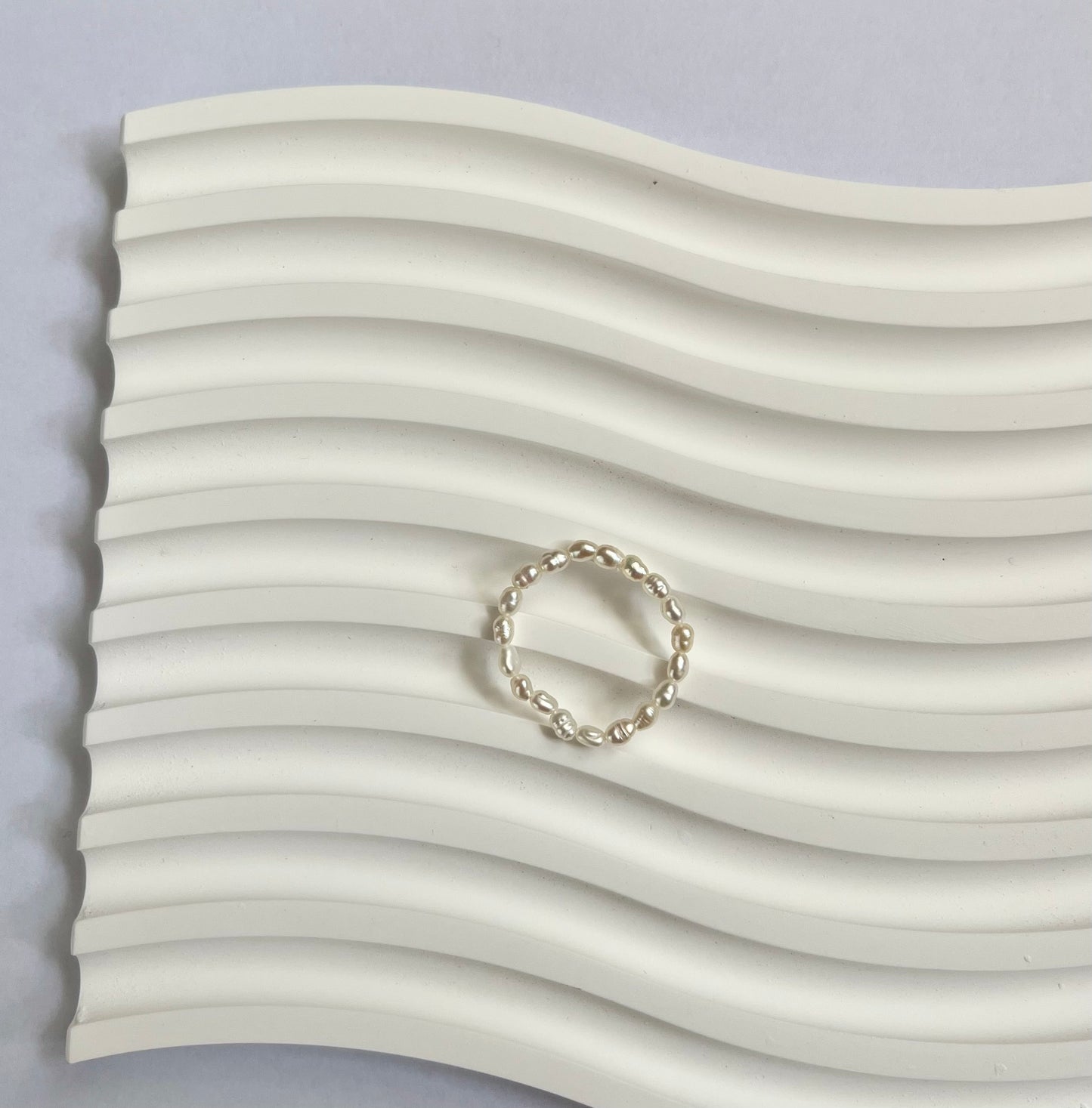 Pearl Ring, Pearls, Handmade Jewellery