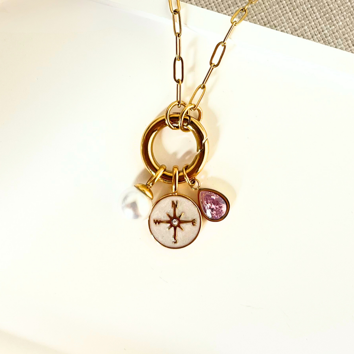 Compass Charm