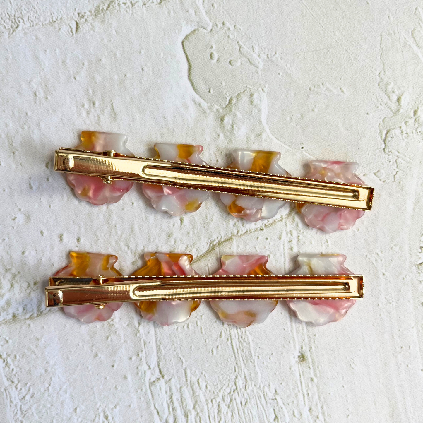 Summer hair clips, shell clips, beach accessories, shell clips, fun accessories