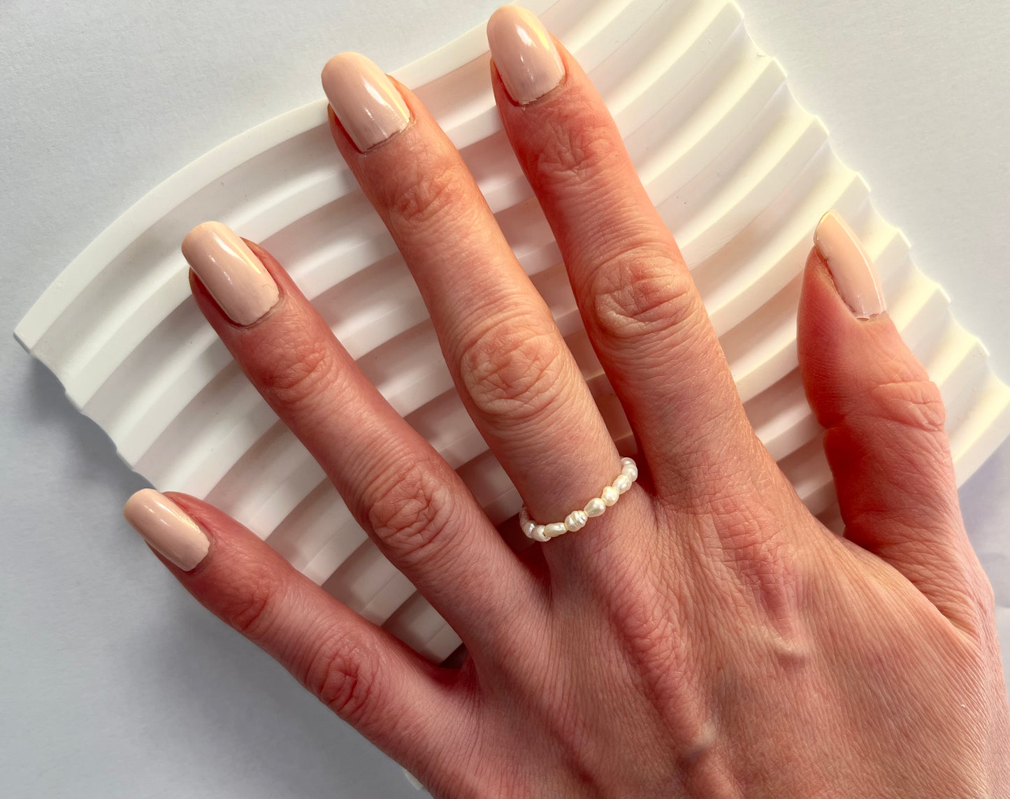 Pearl Ring, Pearls, Handmade Jewellery