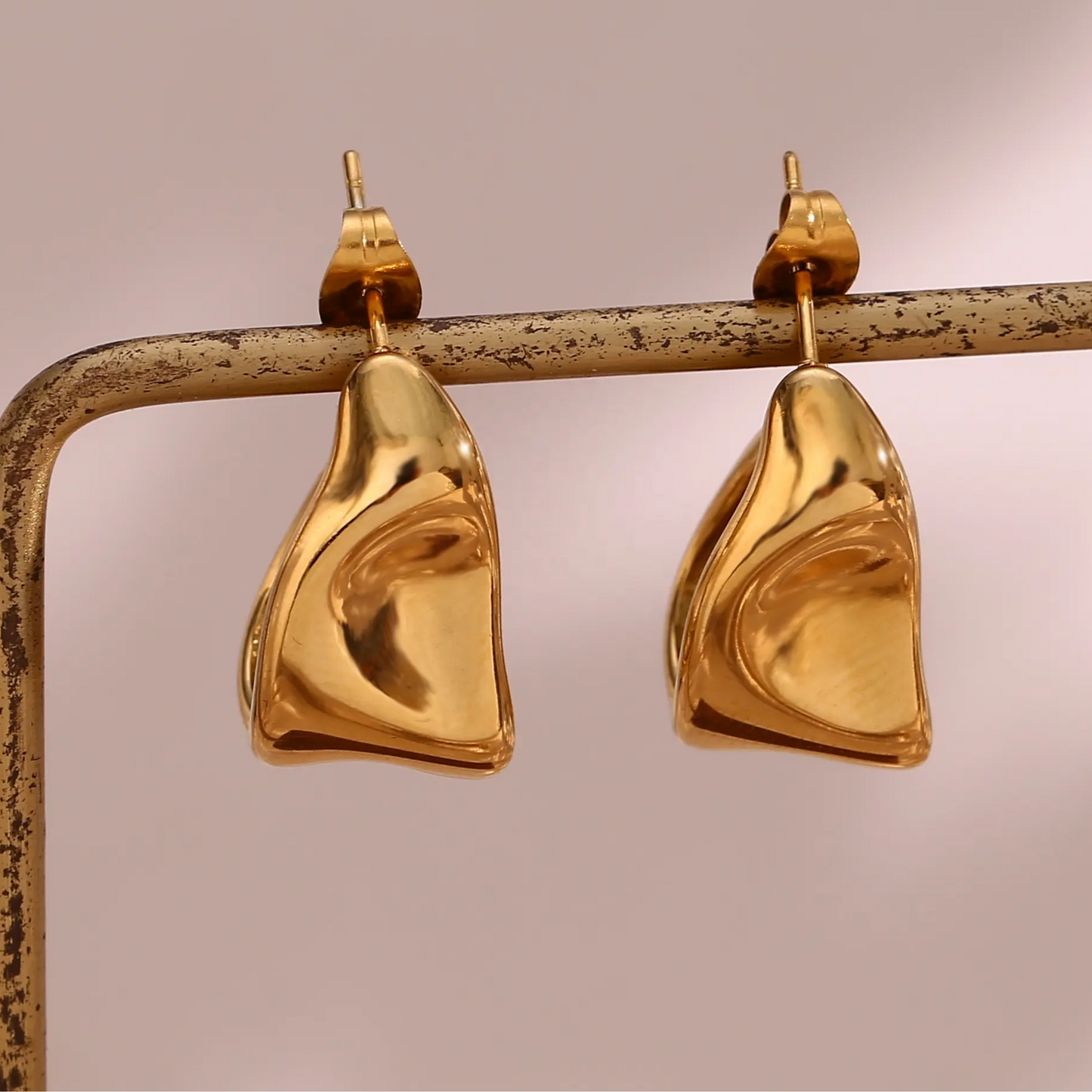 Waterproof earrings, everyday earrings, easy to wear jewellery