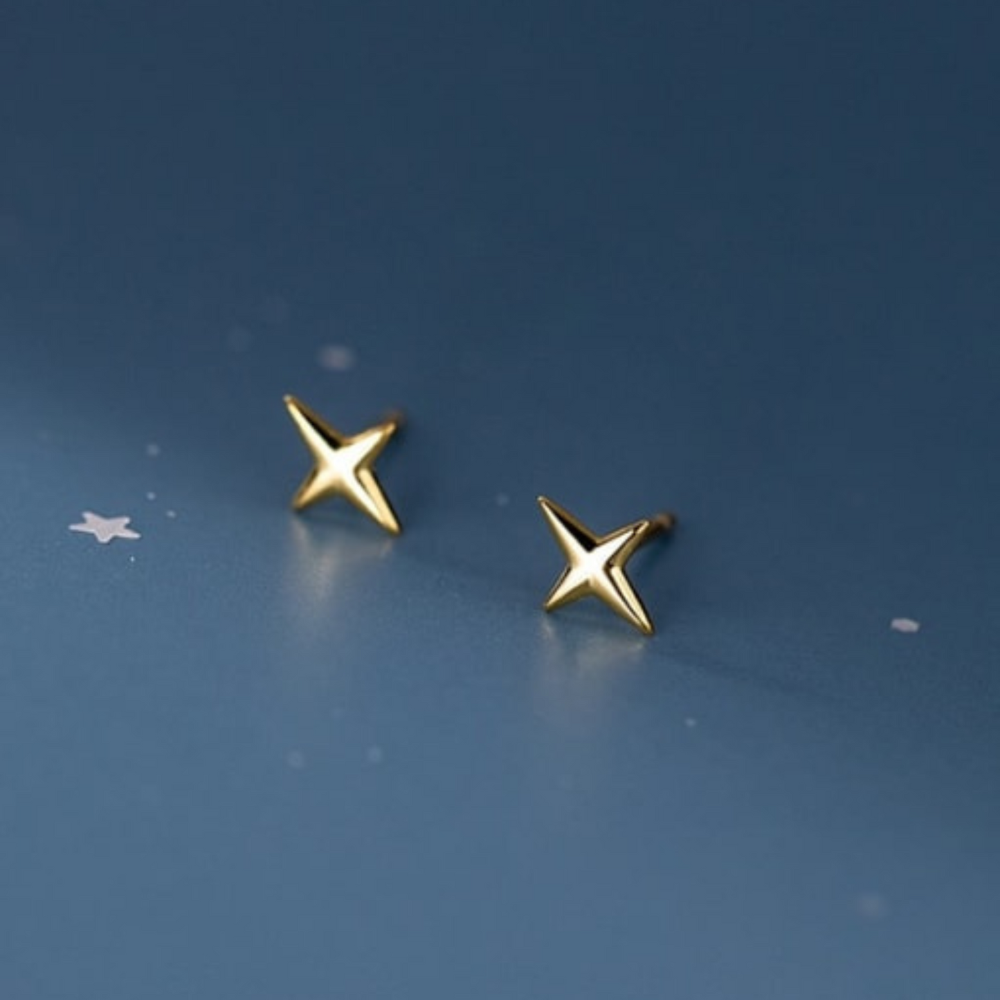 Star earrings, stud earrings, tiny stud earrings