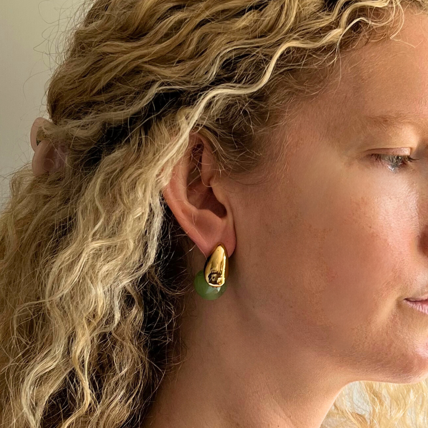 Pastel Earrings, Unique Earrings, Summer Earrings, Wedding Guest Earrings, Fun Jewellery, Waterproof jewellery