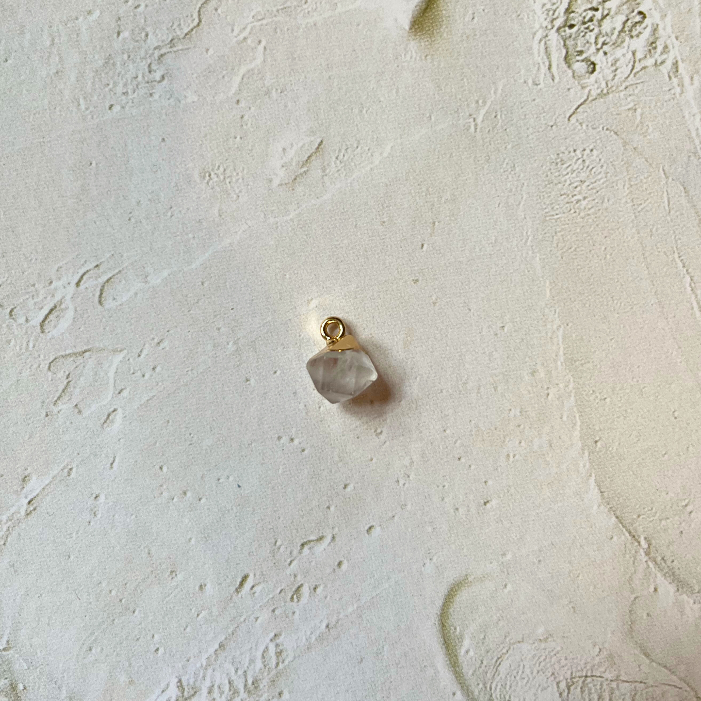 Charm bar, natural stone charm, quartz charm, bespoke jewellery, design your own jewellery, charm necklace, charm bracelet