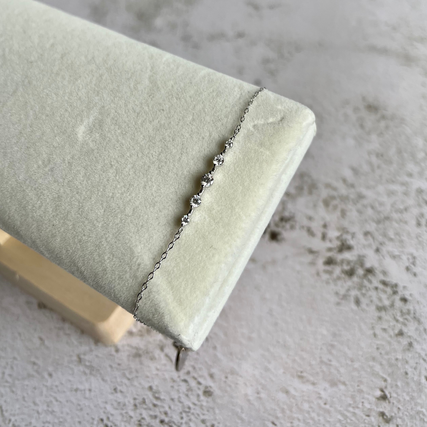 Delicate Bracelet, Sparkly Bracelet, Diamond Bracelet, Tennis Bracelet, Christmas Bracelet