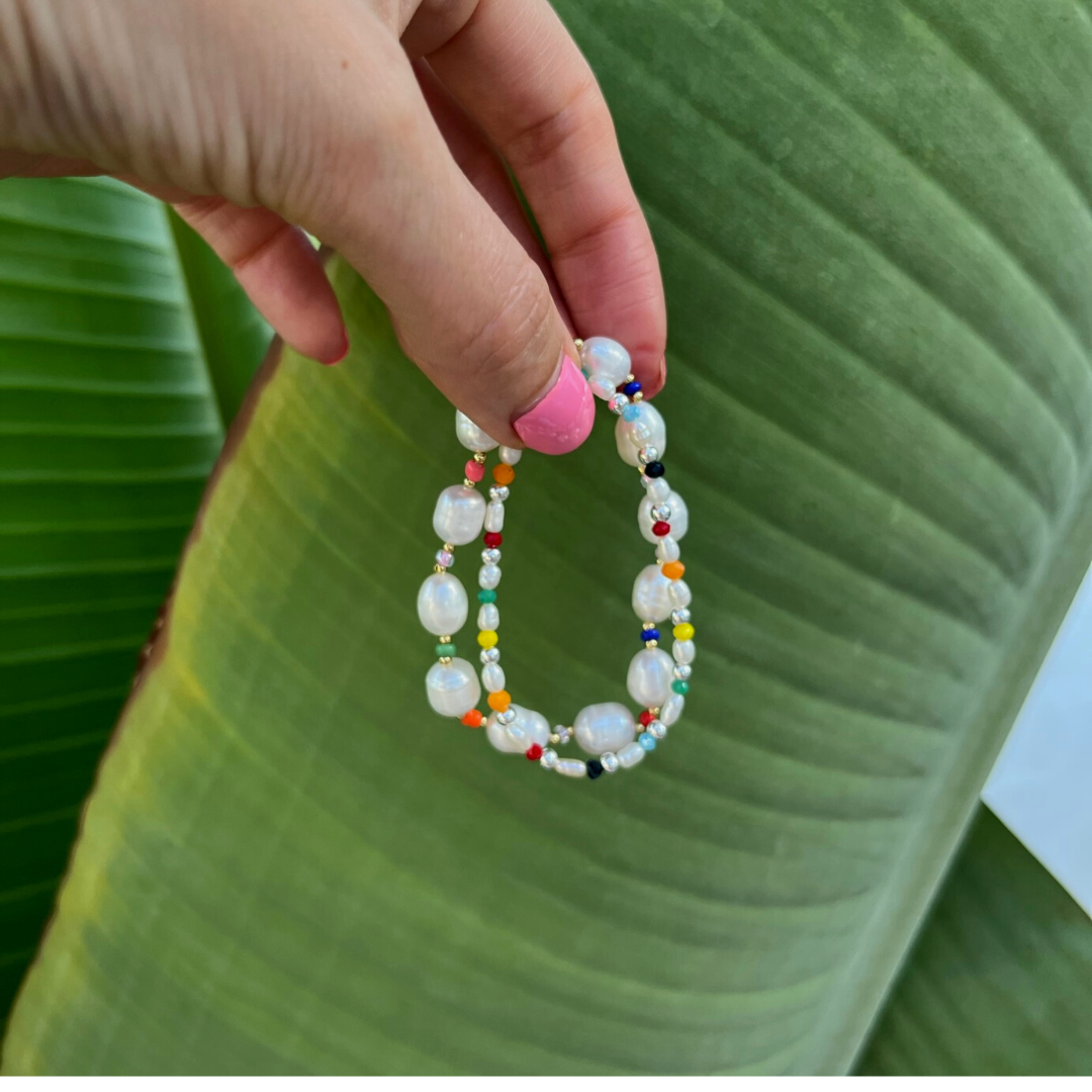 Fresh water pearl bracelet, handmade bracelet, pearls, pretty bracelet