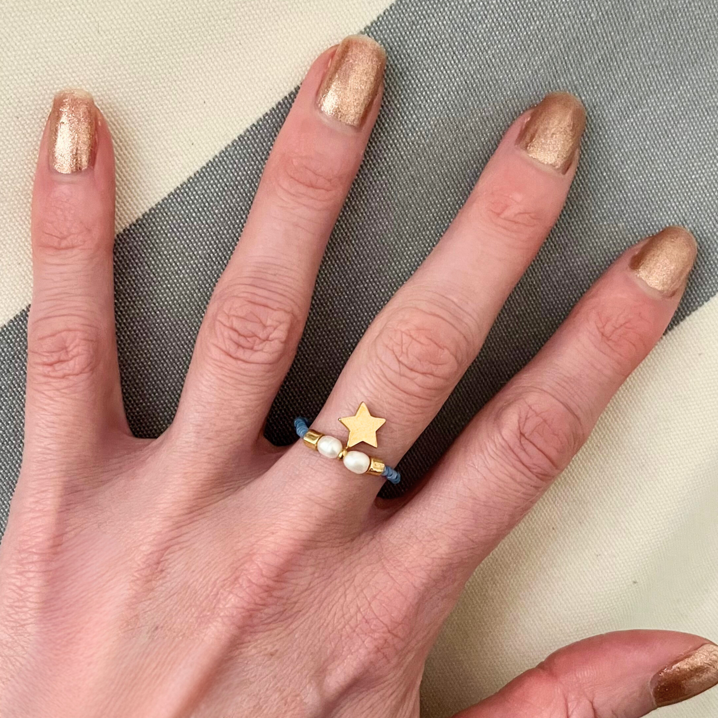 Enchanted Star Charm Ring