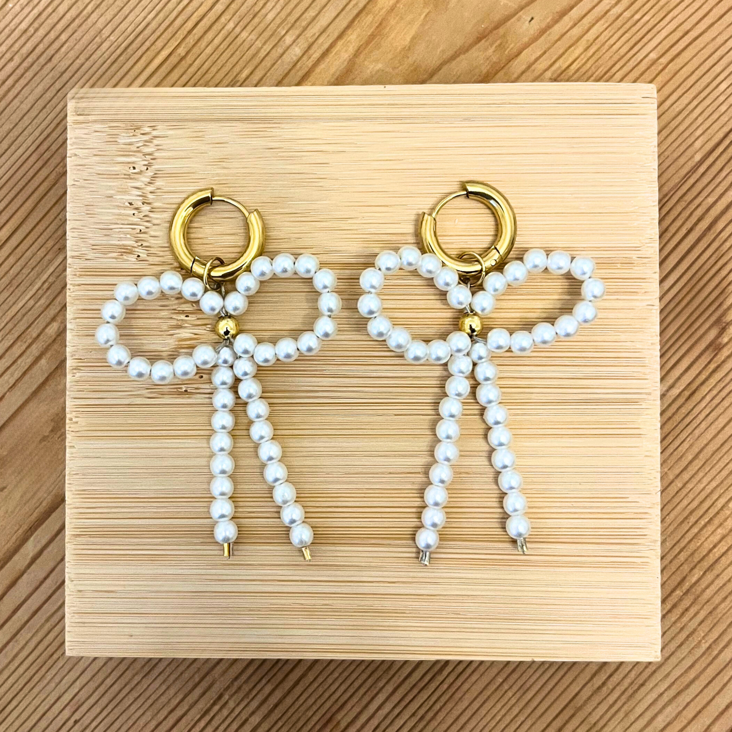 Jingle All The Way Bow Earrings