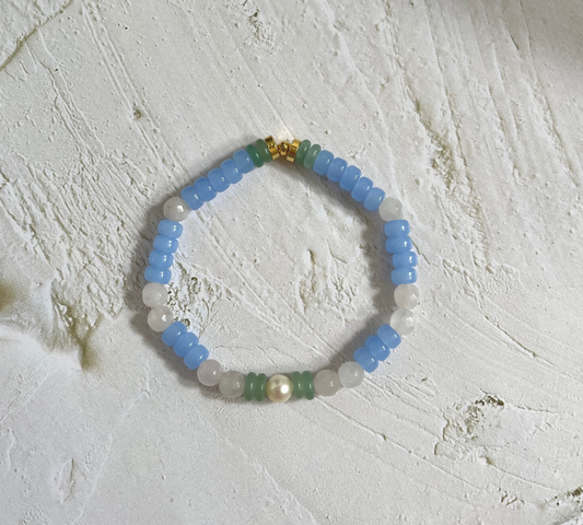 Jenna Glass Bead Bracelet