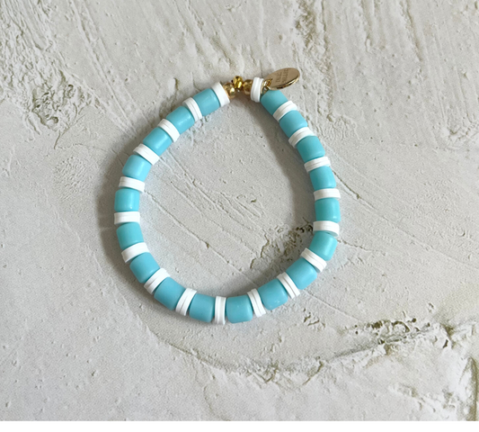 Sky Blue Stacking Bracelet