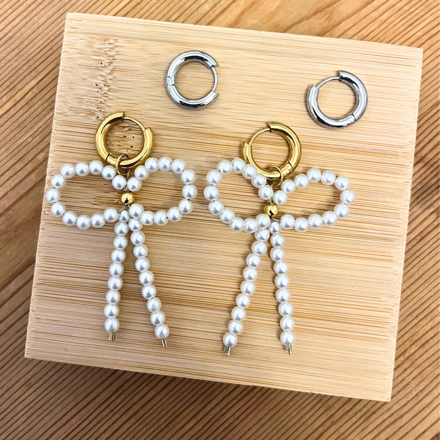 Jingle All The Way Bow Earrings