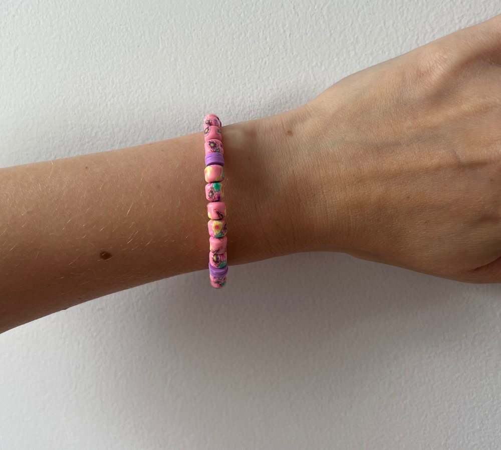 Pink Gal Stacking Bracelet