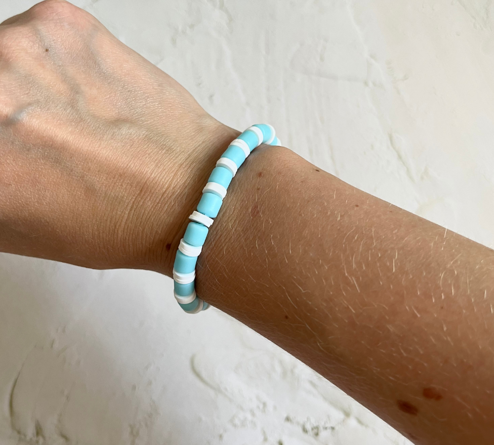 Sky Blue Stacking Bracelet