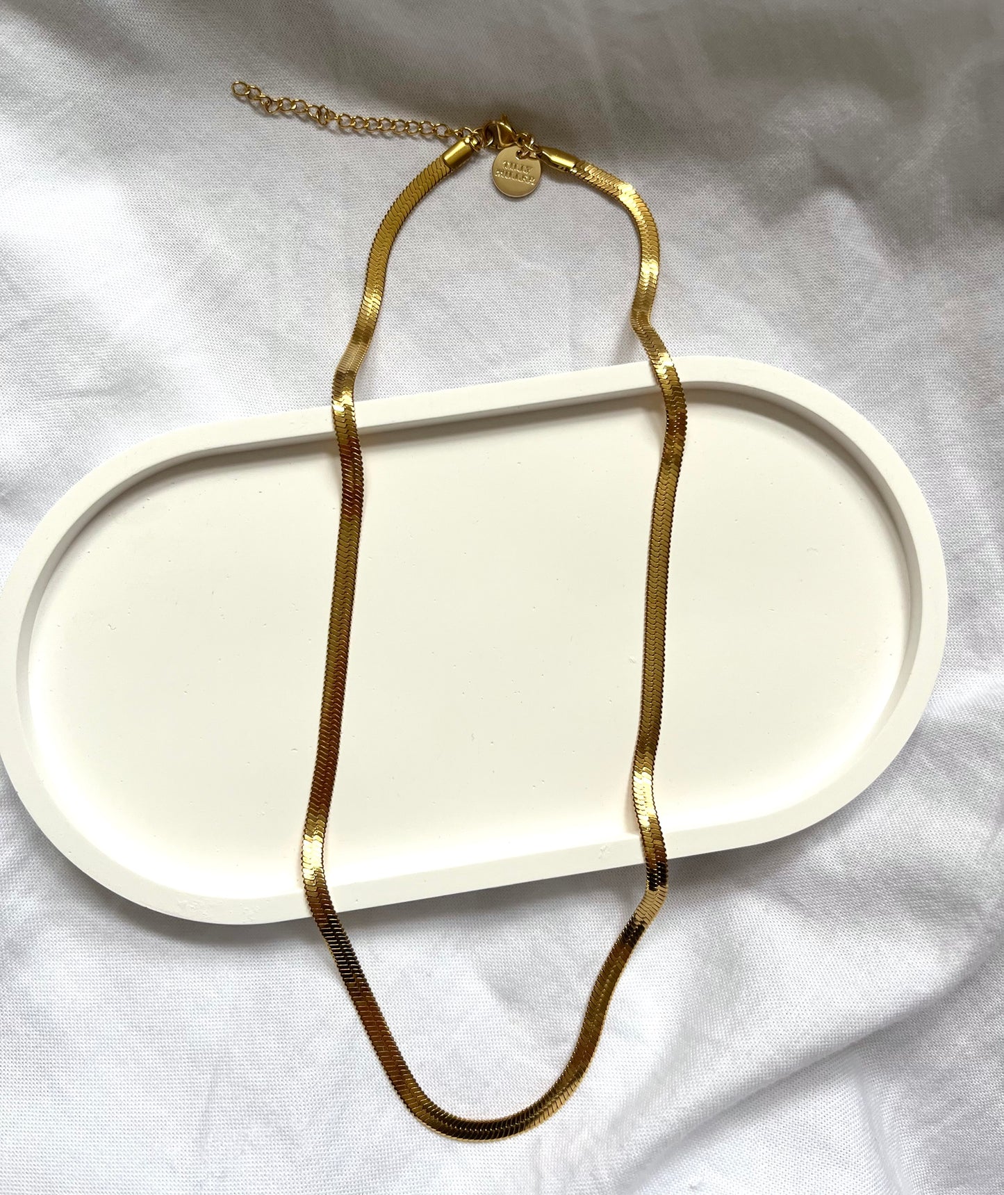 Taormina Gold Waterproof Minimalist Necklace