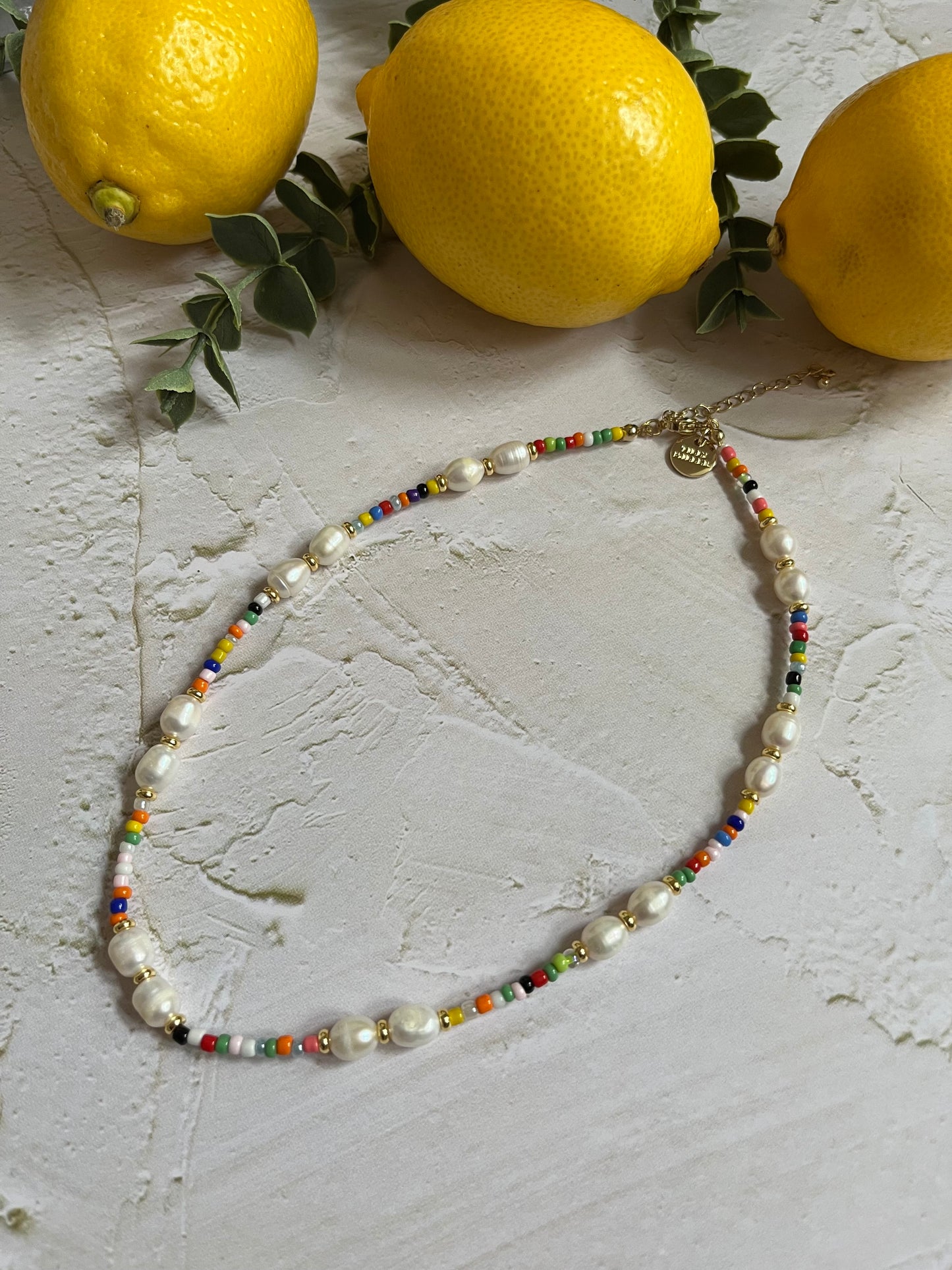 Aphrodite Fresh Water Pearl Miyuki Bead Necklace