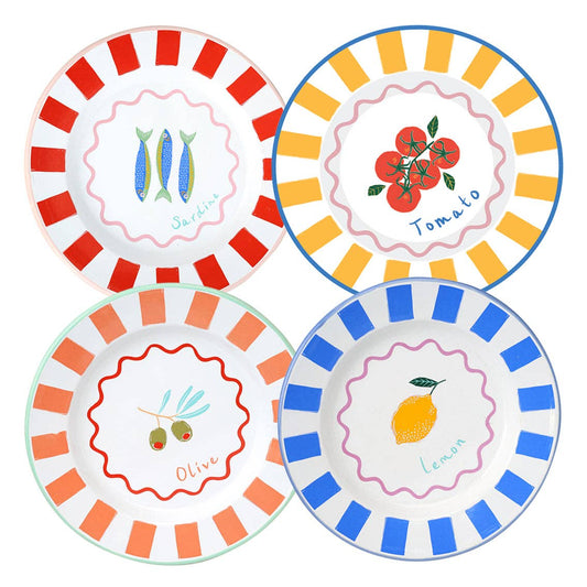 Bon Appetit Enamel Plate Starter Set