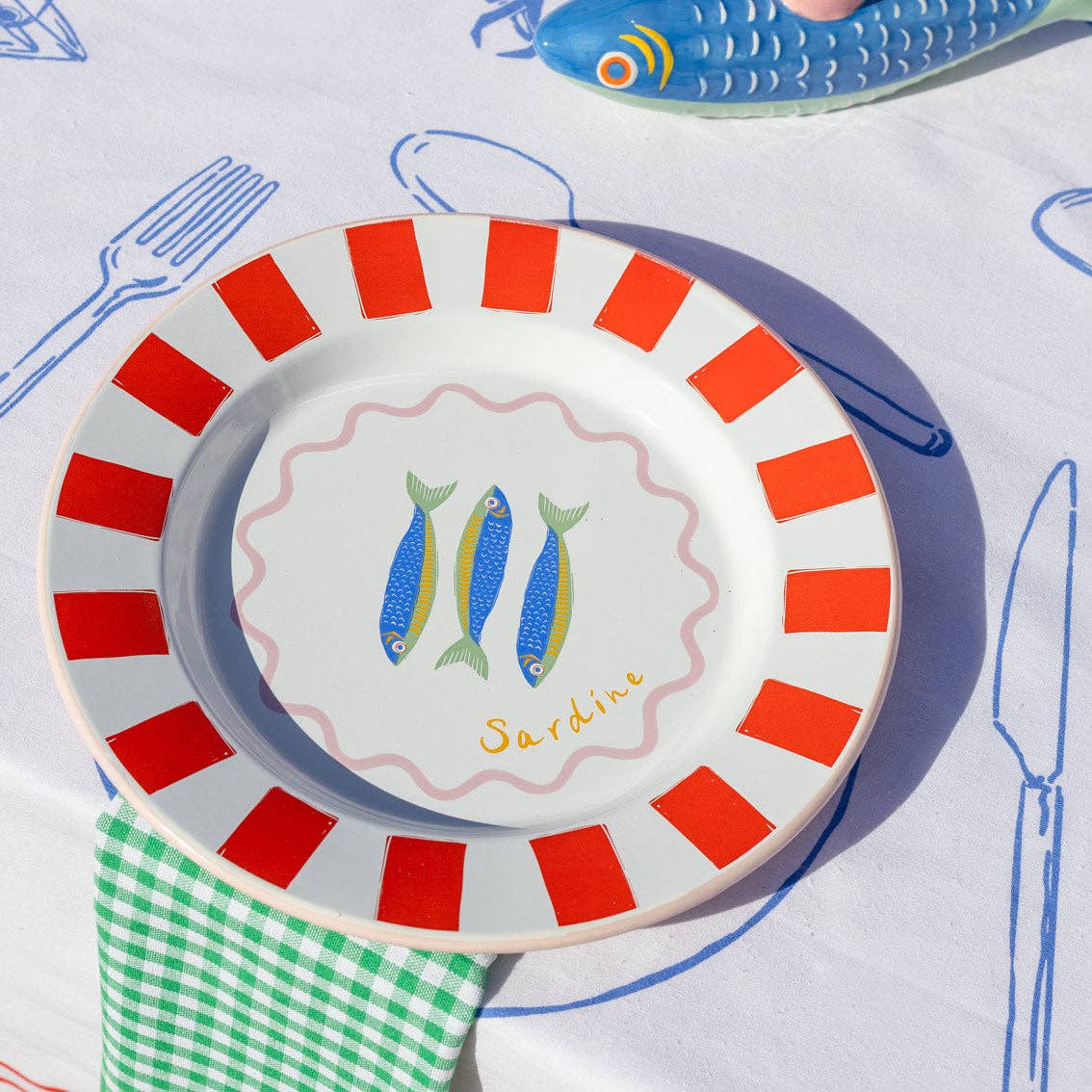 Foodies Fabric Tablecloth