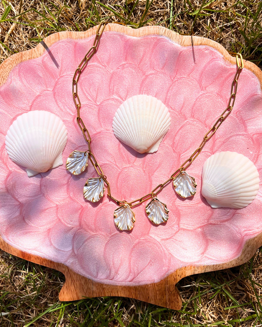 Tropical Daydream Shell Charm Necklace