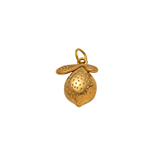 Gold Lemon Charm