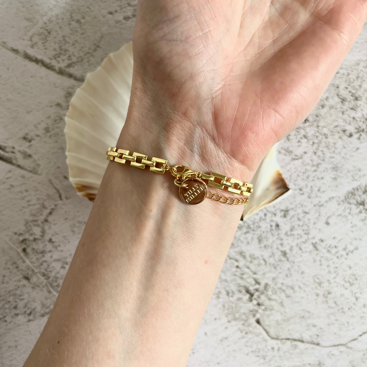 Georgina Gold Vermeil Link Chain Bracelet