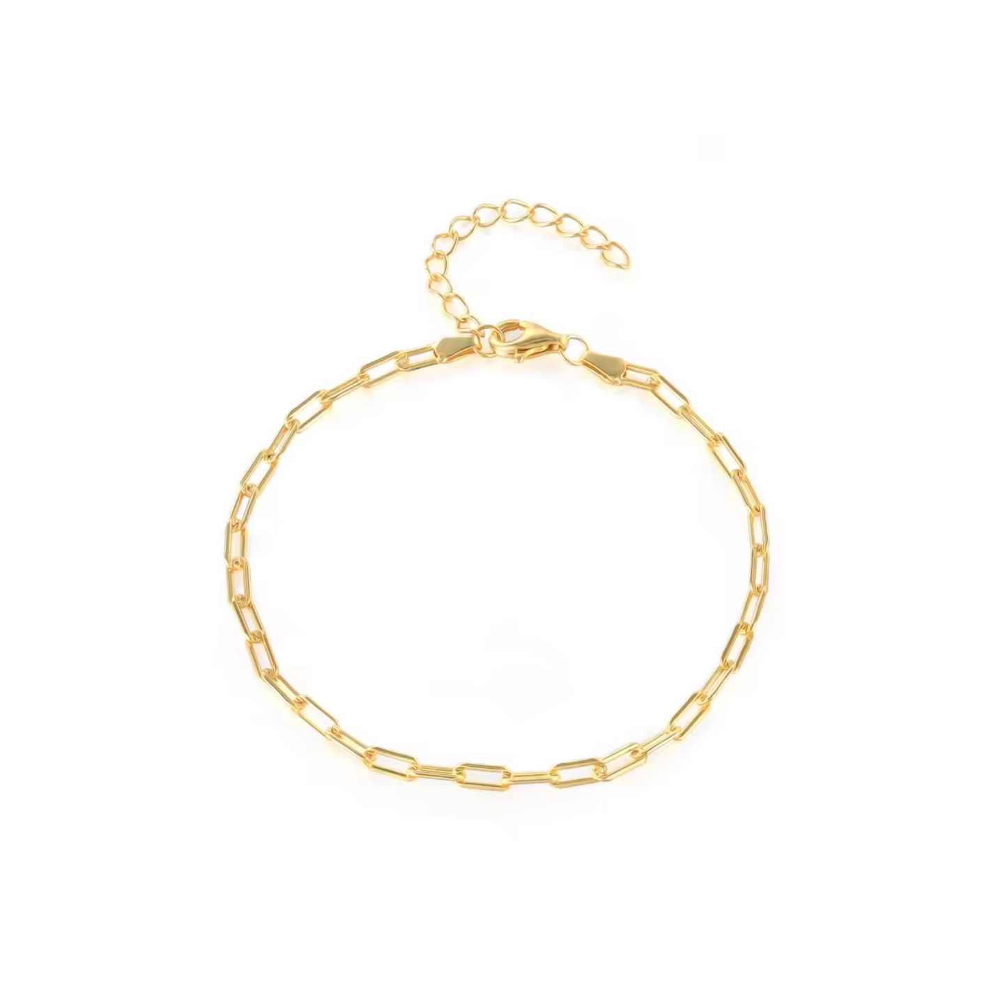 Emily Delicate Gold Link Chain Bracelet