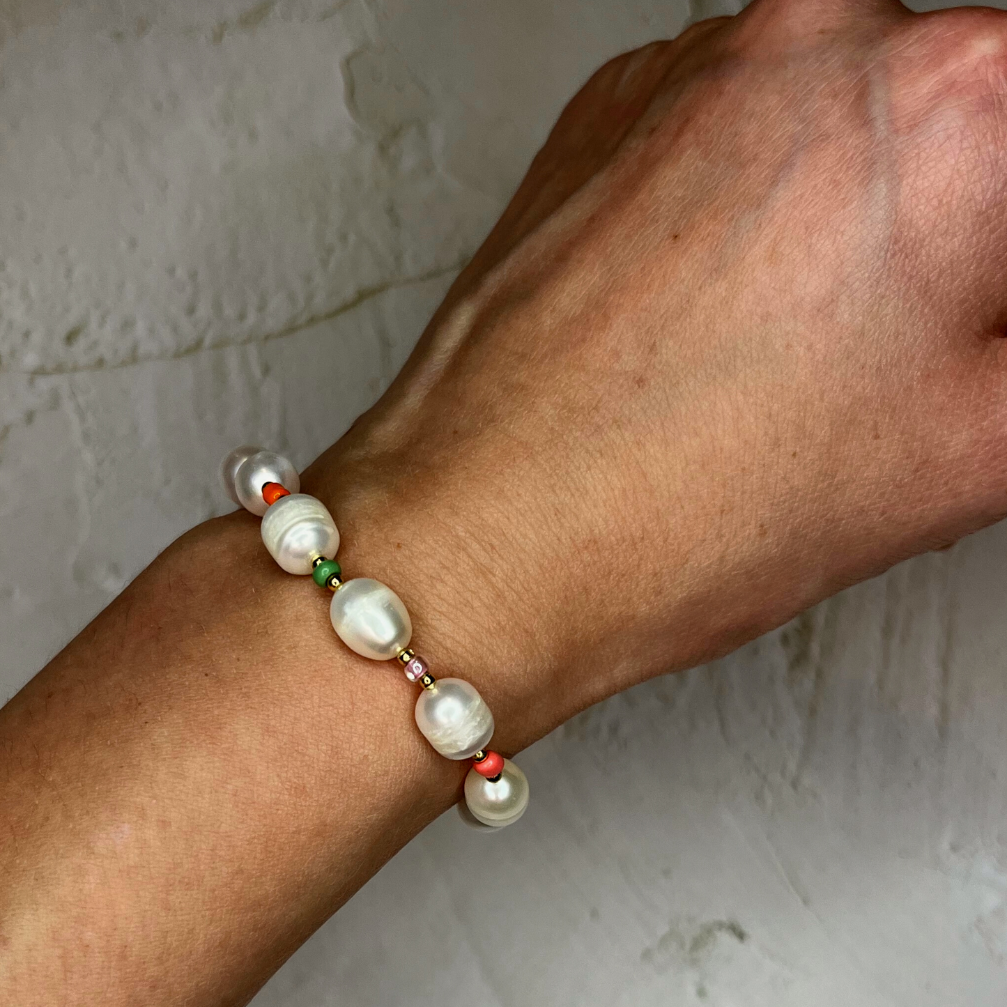 Dune Fresh Water Pearl Chunky Bracelet