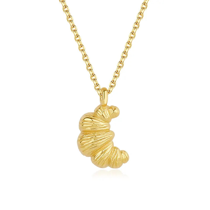 Mathilde ‘Croissant’ Gold Vermeil Necklace