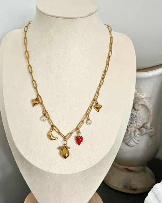 La Frutta Charm Necklace