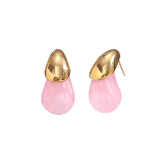 Madonna Water Droplet Studs