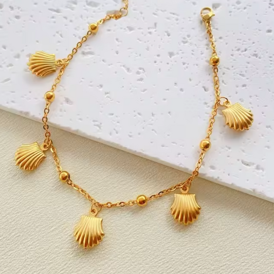 Ariel Sea Shell Anklet