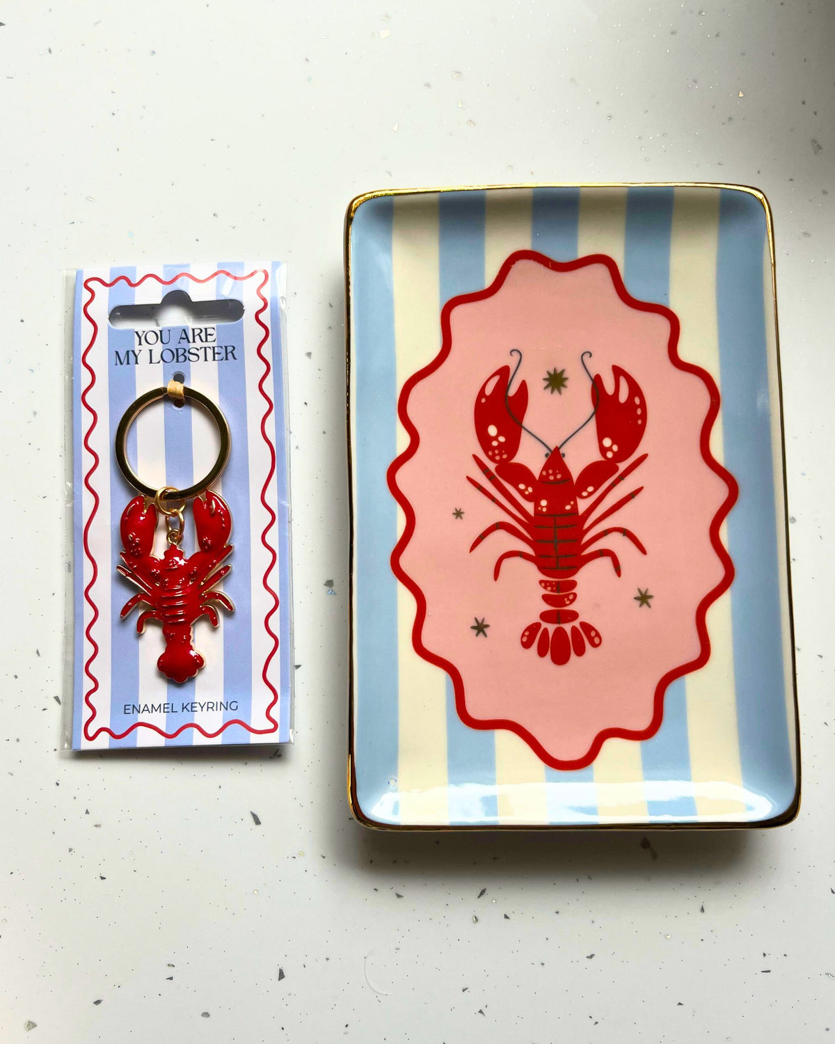 You Are My Lobster Keyring