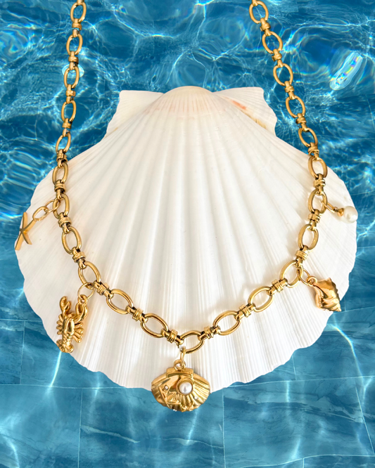 Ocean Lovers Charm Necklace