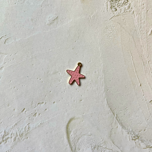 Pink Starfish Charm