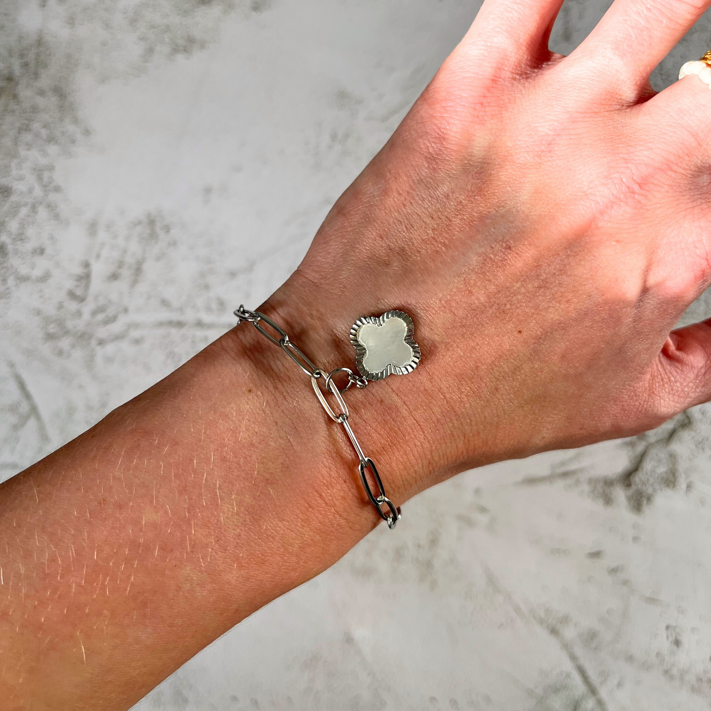 Silver Link Chain Bracelet