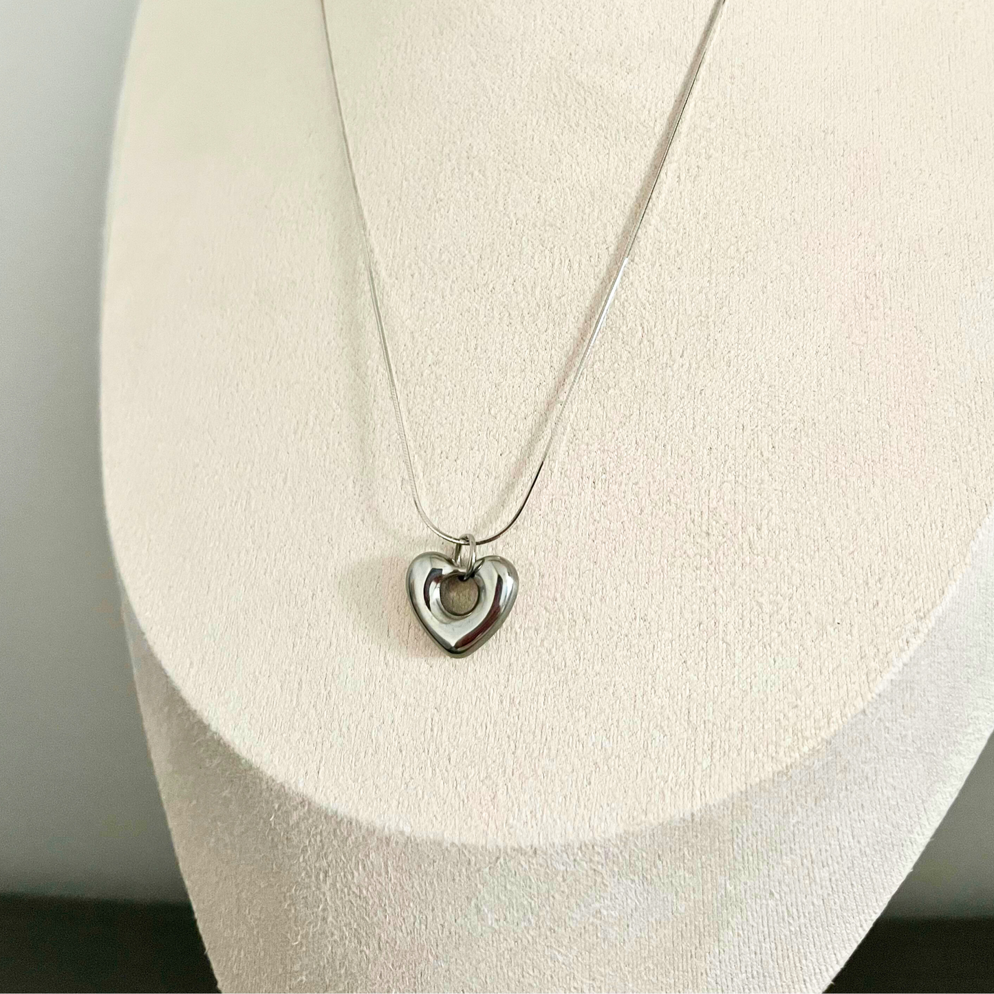 'Love is all you need' Heart Necklace