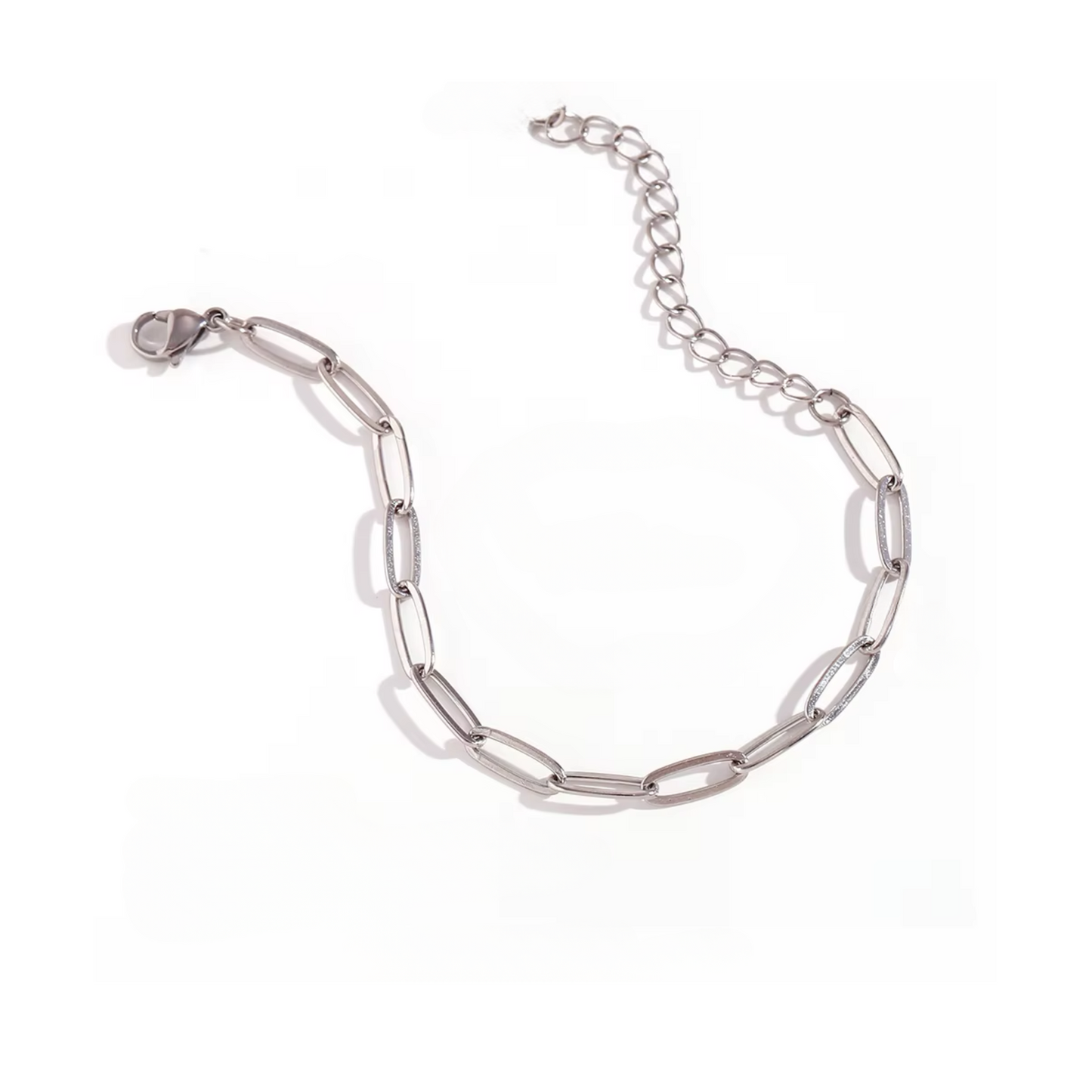 Silver Link Chain Bracelet