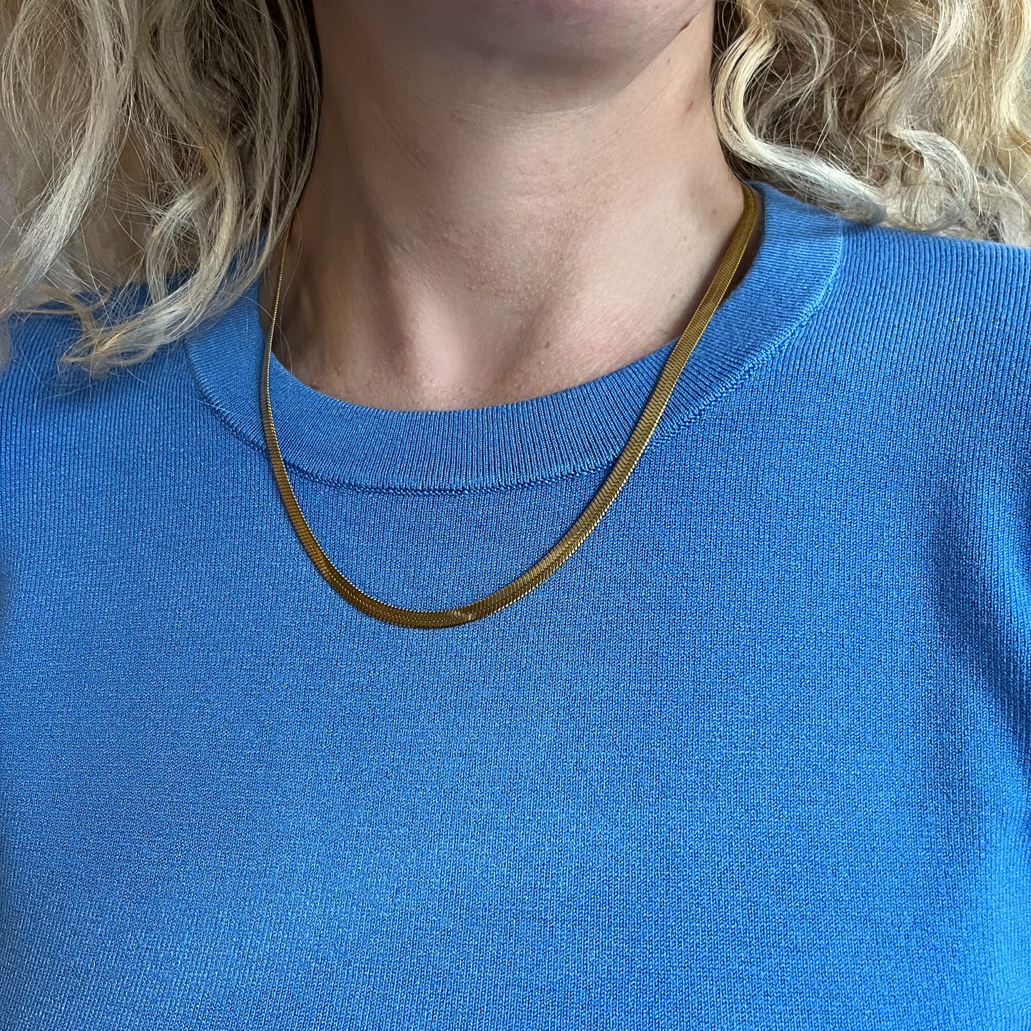 Taormina Gold Waterproof Minimalist Necklace