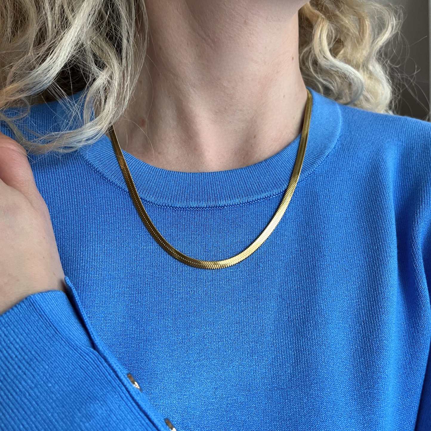 Taormina Gold Waterproof Minimalist Necklace