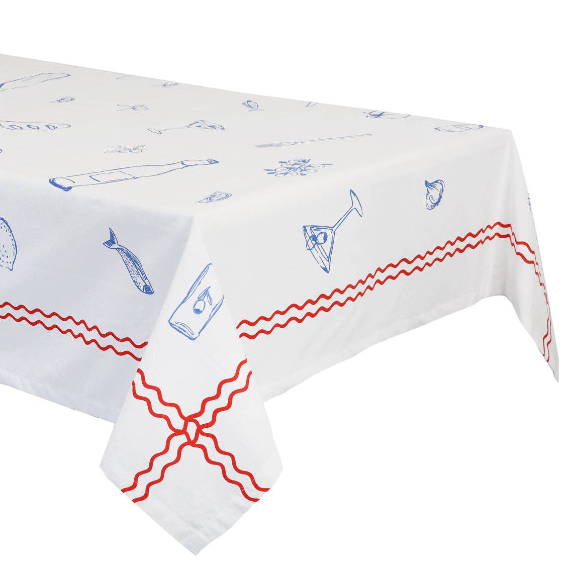 Foodies Fabric Tablecloth