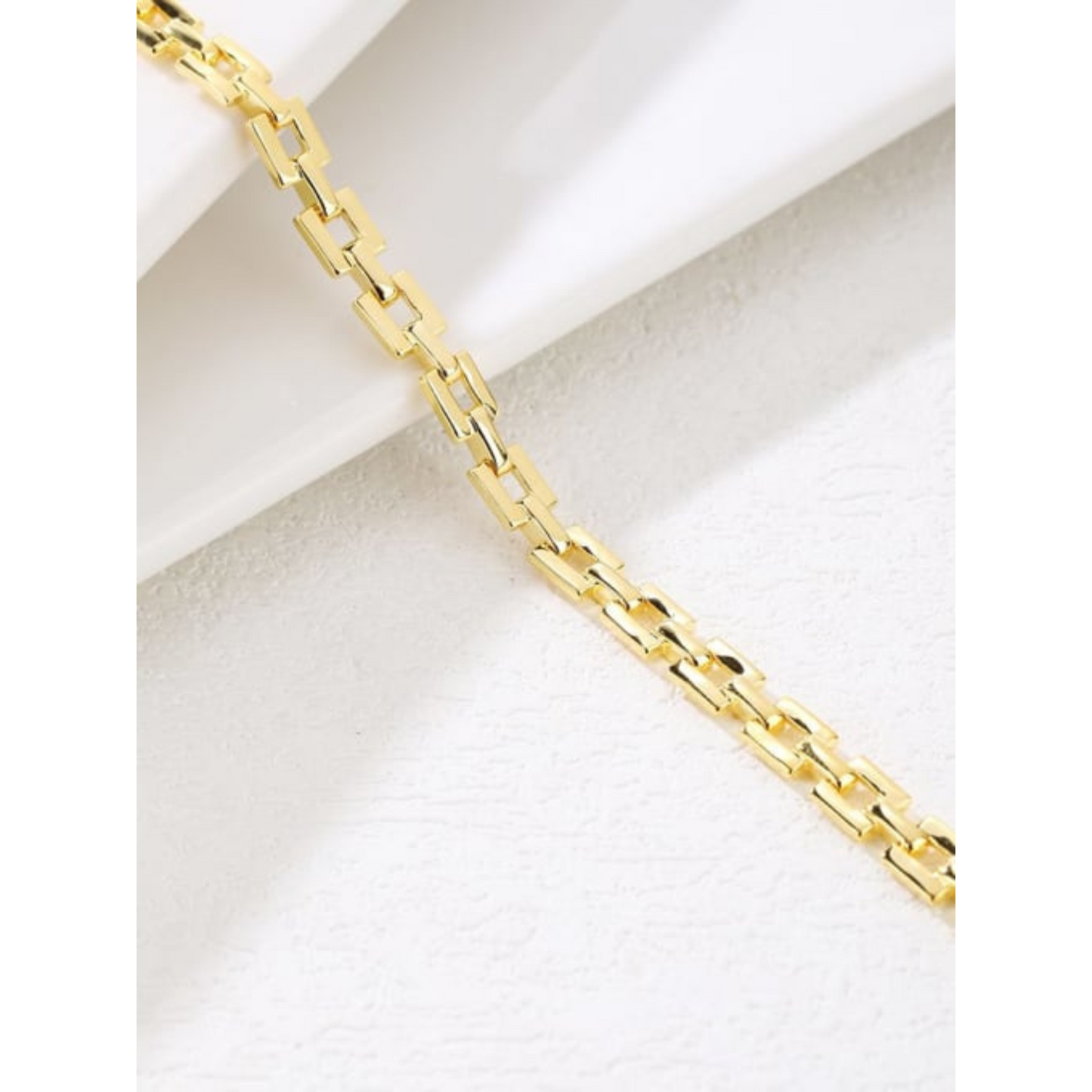 Georgina Gold Vermeil Link Chain Bracelet