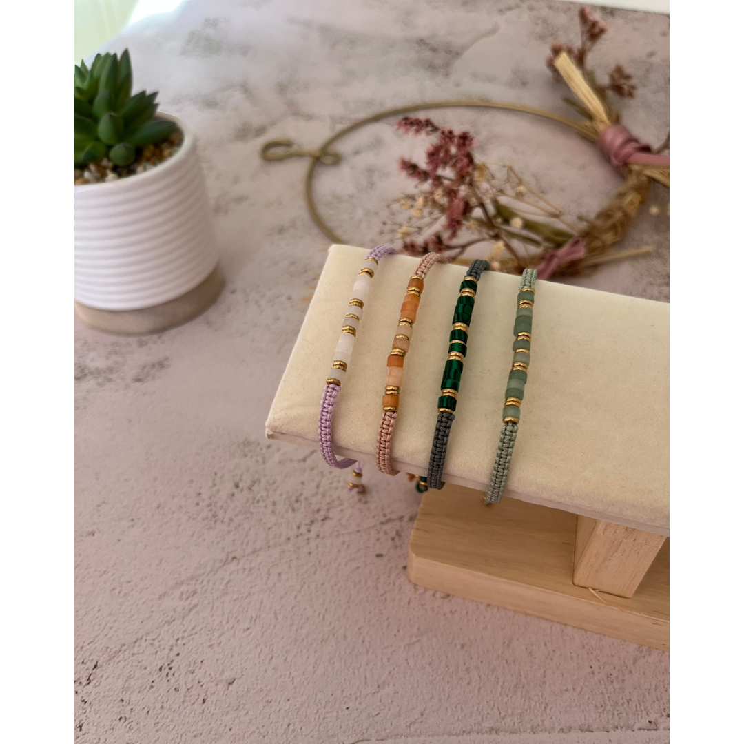 Red Aventurine Natural Stone Bracelet